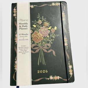 Floral 2026 Monthly & Daily Planner